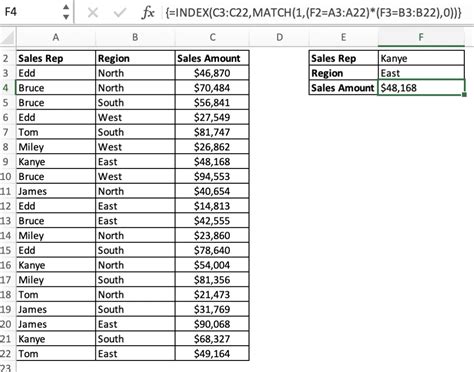 7 Easy Steps to Master INDEX MATCH with Multiple .